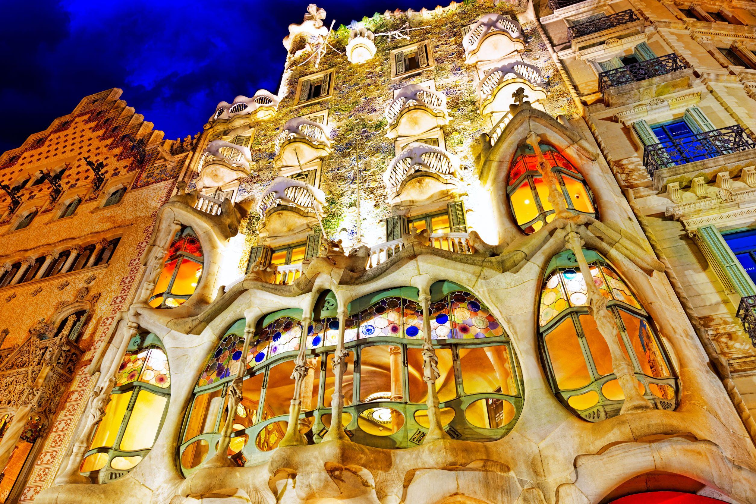 Casa Batló. Antonio Gaudí (1904 – 1906)(Fuente: Shutterstock)