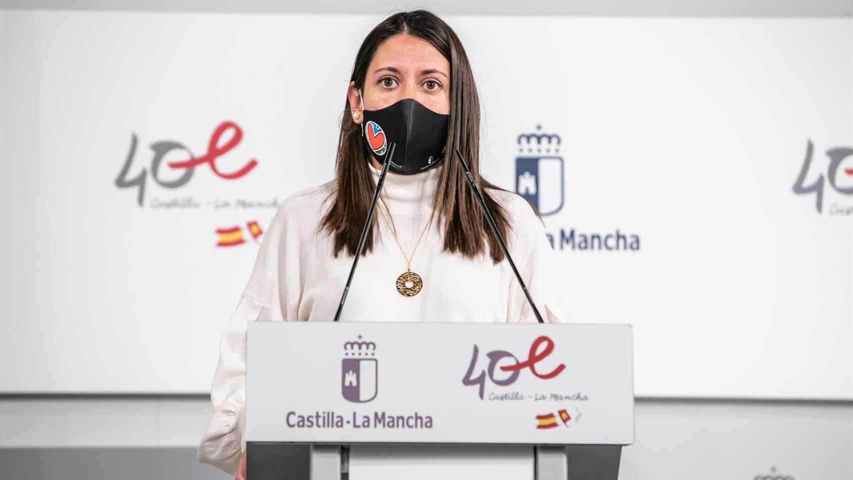 Bárbara García Torijano, consejera de Bienestar Social de Castilla-La Mancha.