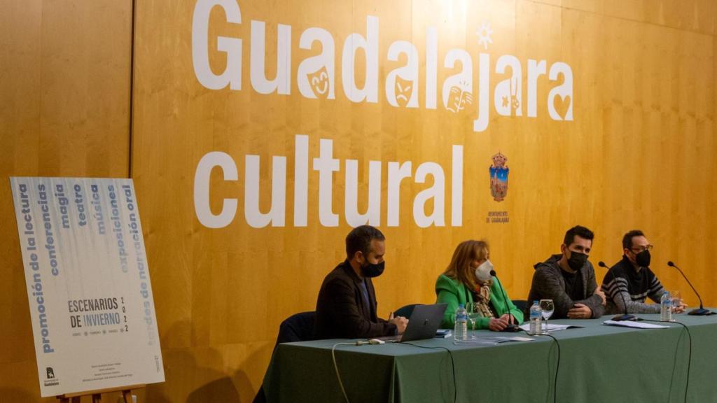 Presentación de la programación cultural de Guadalajara. Foto: Ayuntamiento de Guadalajara