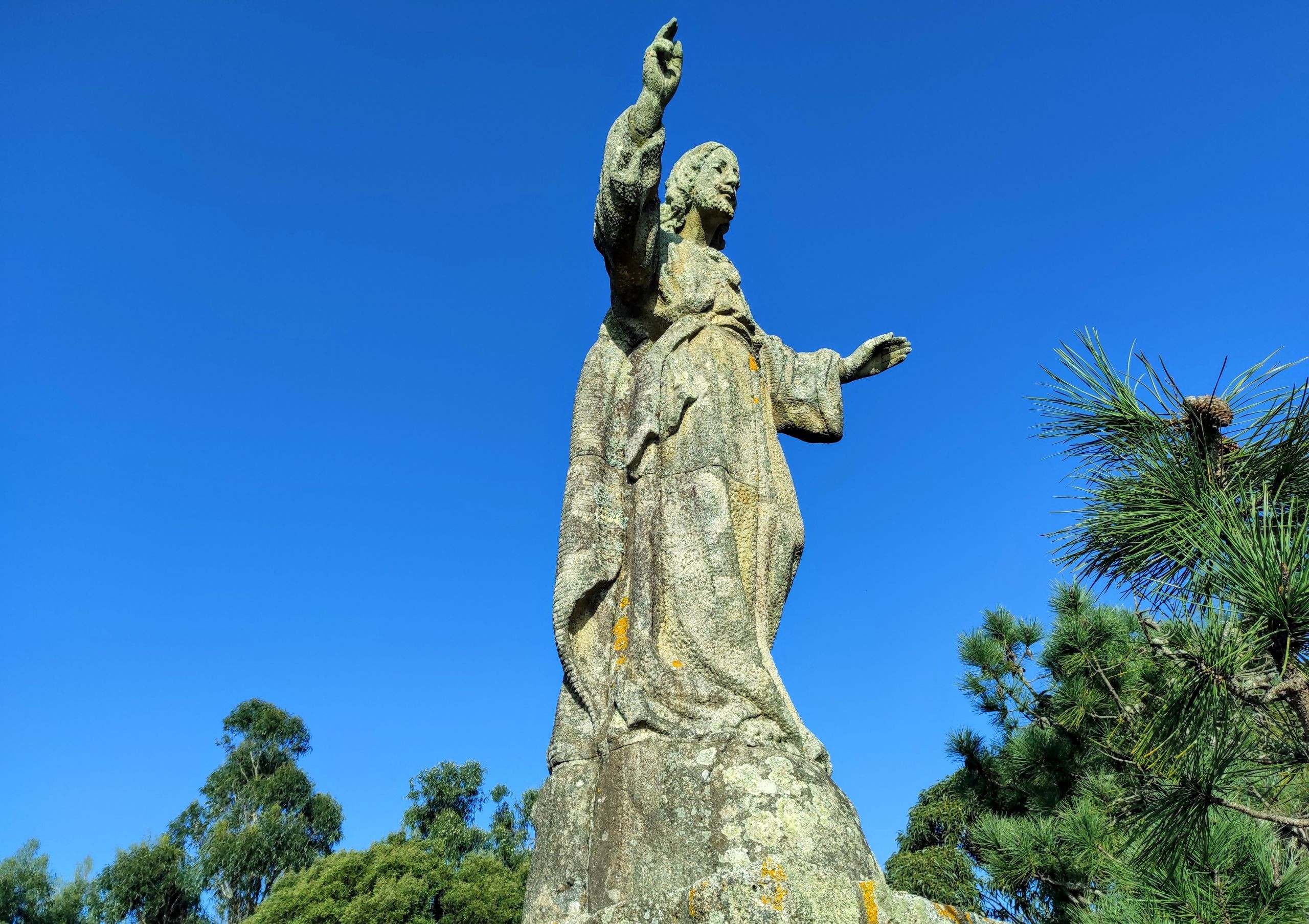 Escultura de El Santo. Foto: Thalia García.