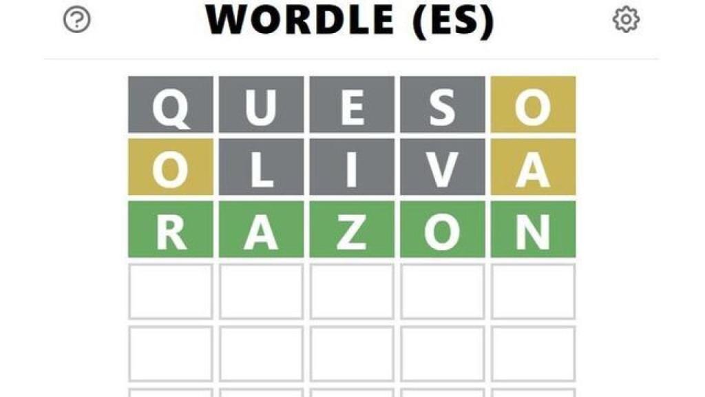 Juego Wordle