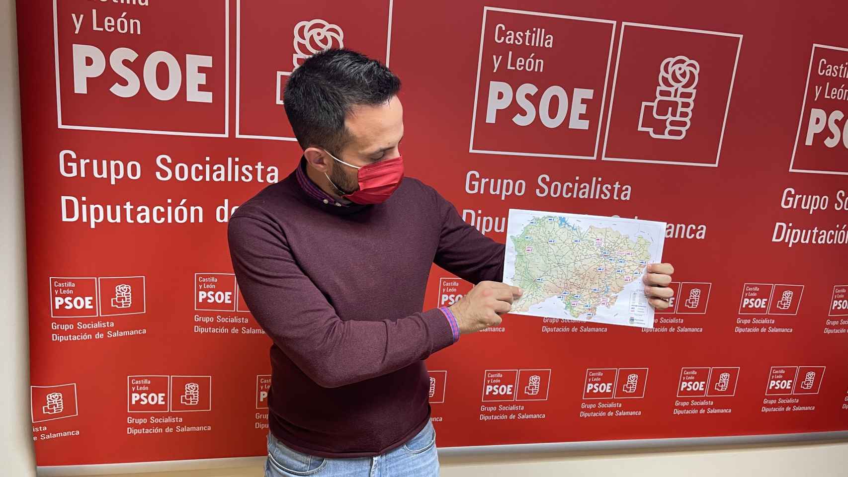 El diputado socialista por la comarca de Ciudad Rodrigo, Carlos Fernández Chanca