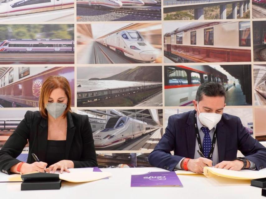 Firma entre Renfe y Diputación de Valladolid