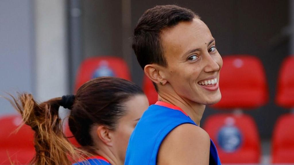 Virginia Torrecilla, con el Atlético de Madrid Femenino