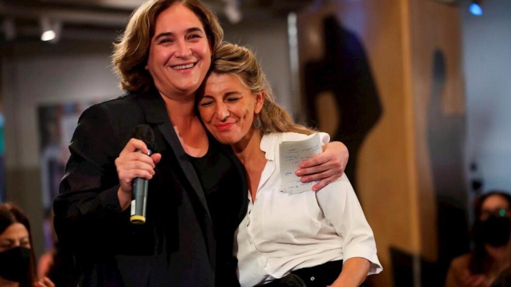 Ada Colau y Yolanda Díaz.