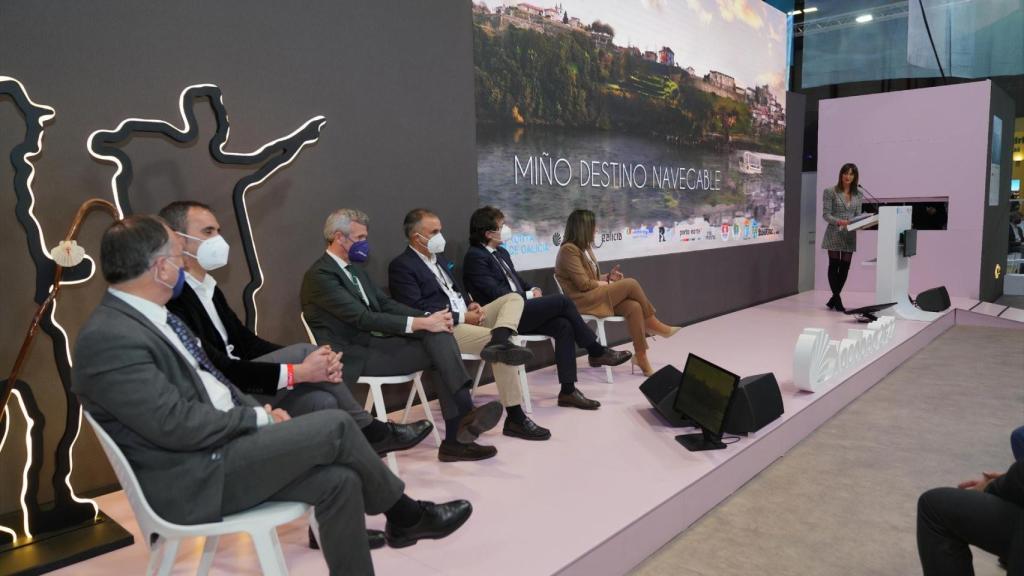 Presentación de la ruta fluvial por el río Miño en Fitur.