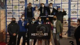 Éxito del Club Hércules Termaria en el Campeonato Gallego Máster Invierno de Natación