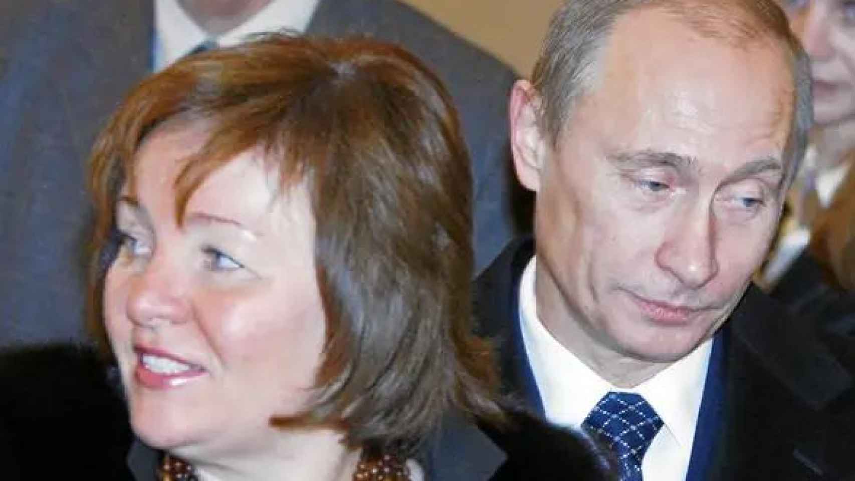 Putin, y su exesposa, Ludmila Putina, durante la investidura de 2012.
