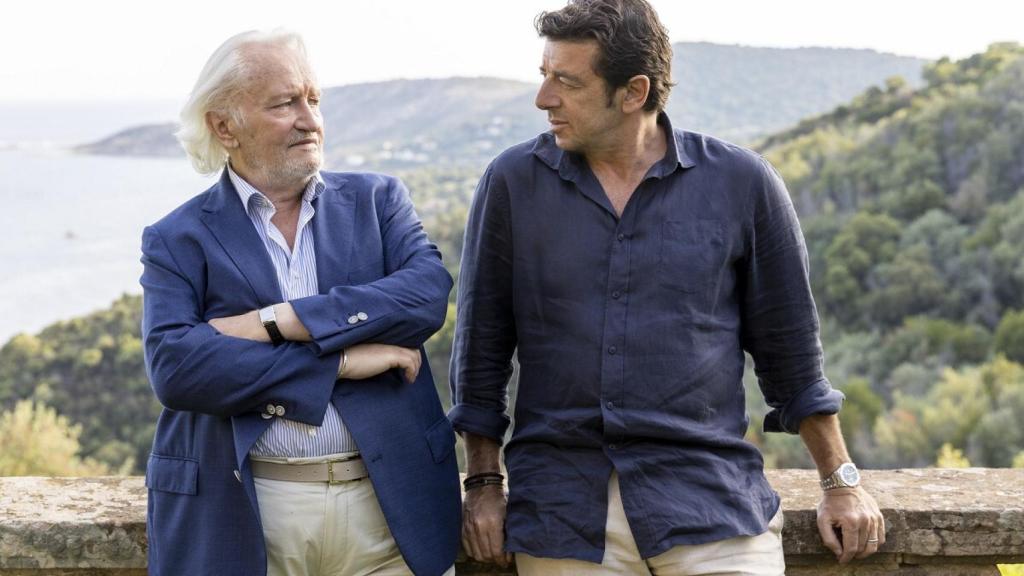 Niels Arestrup y Patrick Bruel en un momento del filme