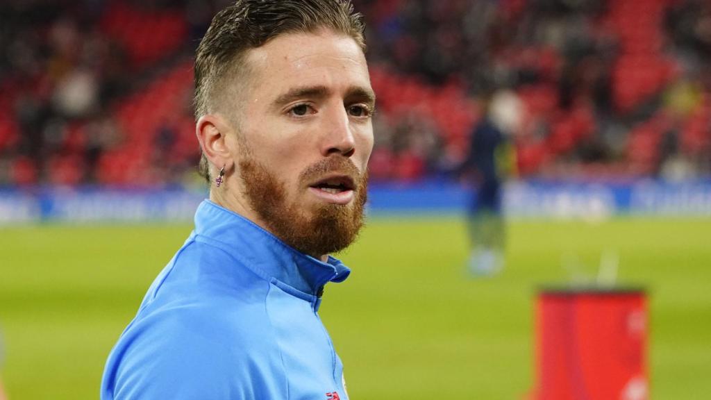 Iker Muniaín en San Mamés.