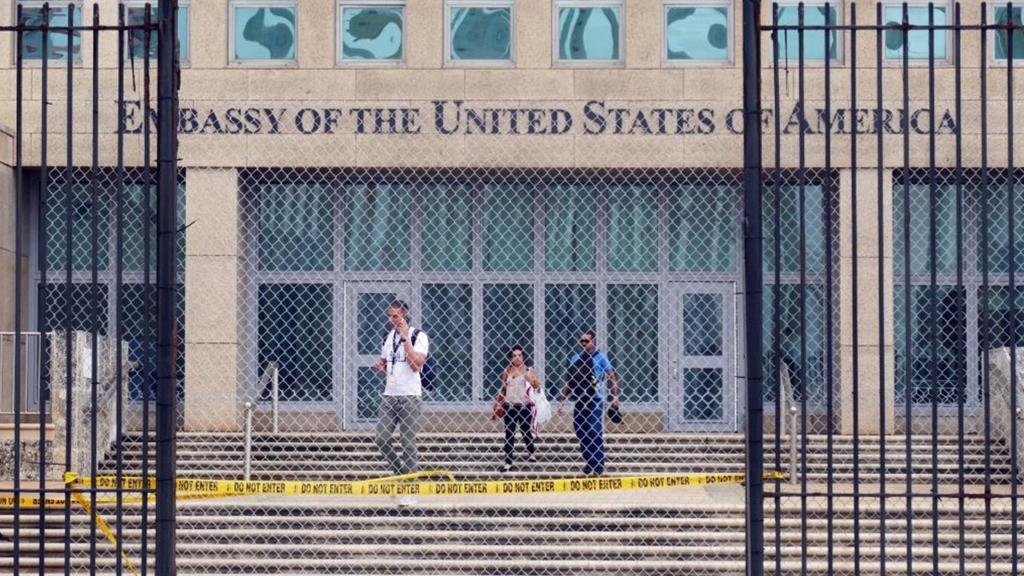 Embajada de Estados Unidos en La Habana.