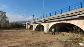 Puente sobre el río Guadalhorce, en Málaga.