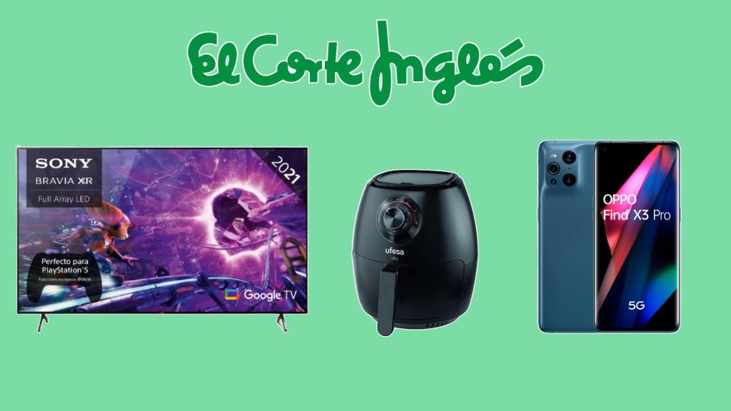 El Corte Inglés tiene chollos en electrónica.