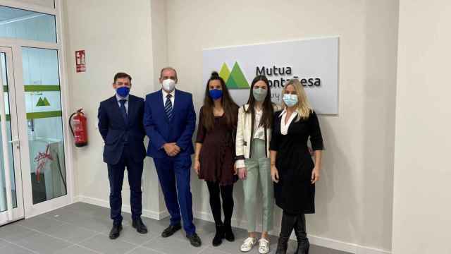 Equipo de Mutua Montañesa en Vigo