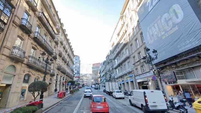 Calle Colón de Vigo.