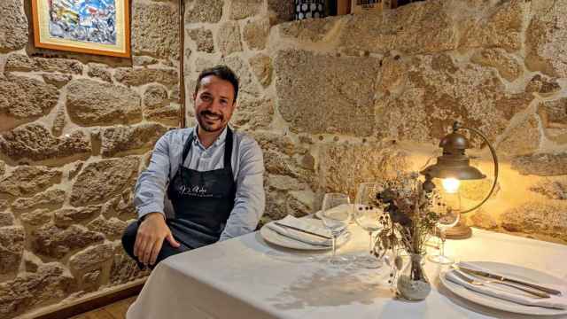 Martín Portas, propietario del restaurante A dos Piñeiros.