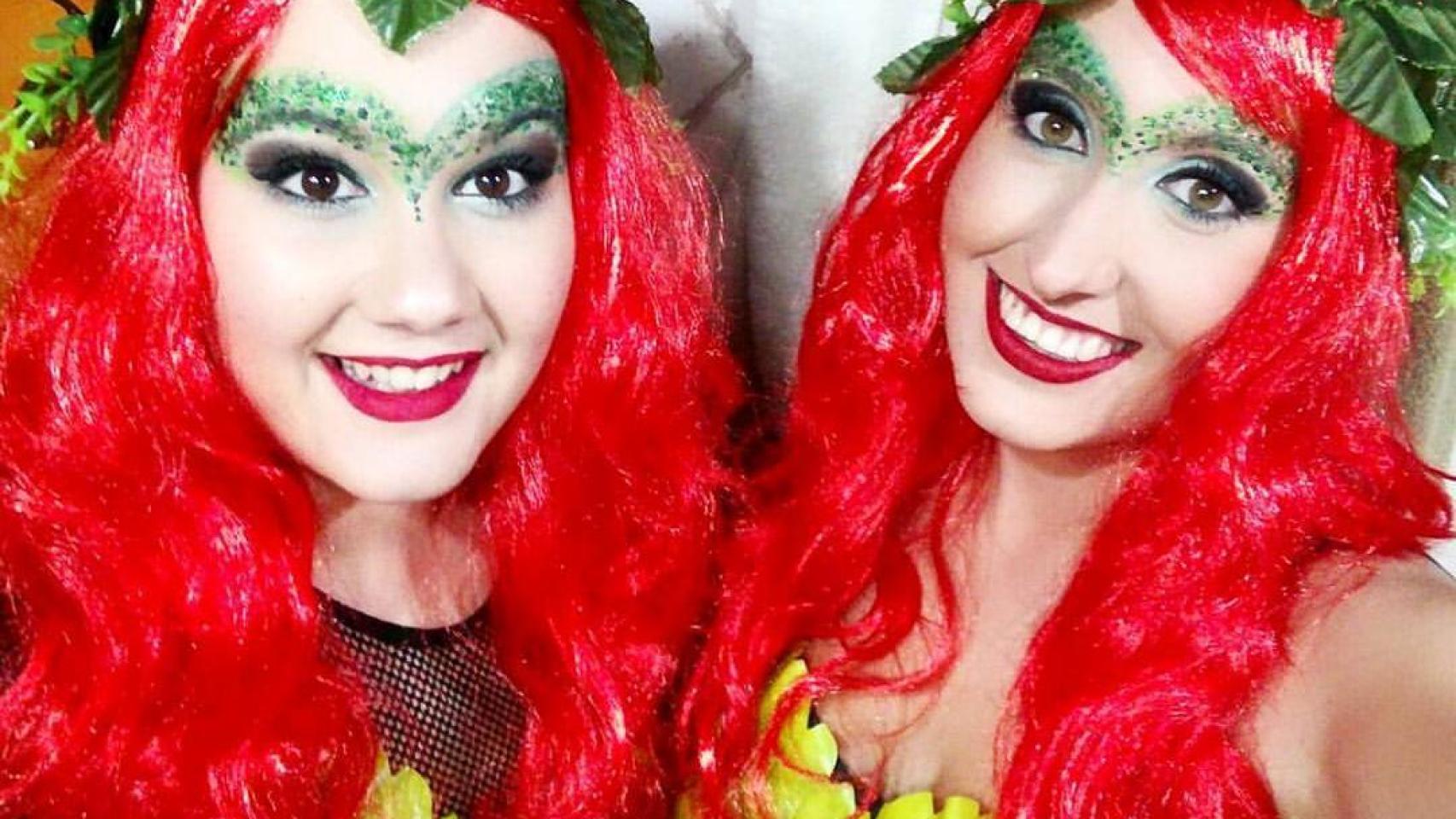 Silvia y Cecilia.