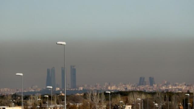 Contaminación en Madrid.