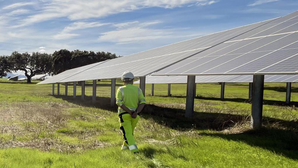 Instalaciones de la planta Talayuela Solar.