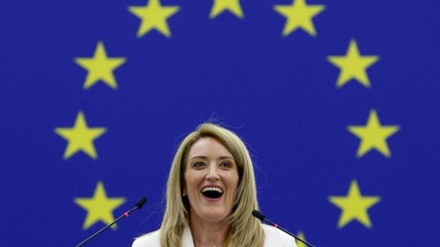 Roberta Metsola, presidente del Parlamento Europeo.