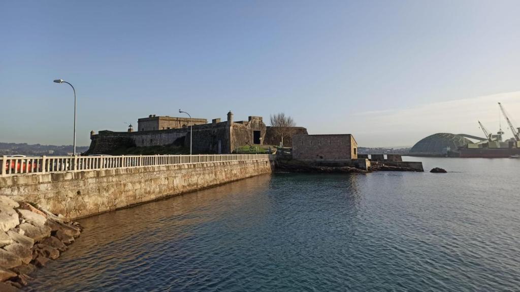 El Castillo de San Antón, en A Coruña.