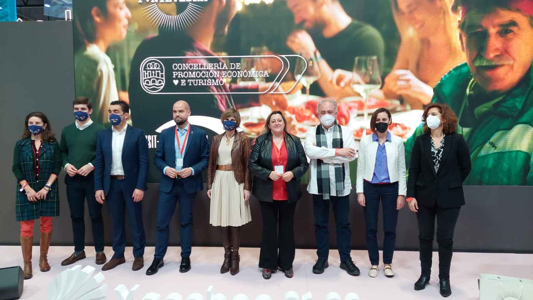 Delegación del Concello de Pontevedra en Fitur