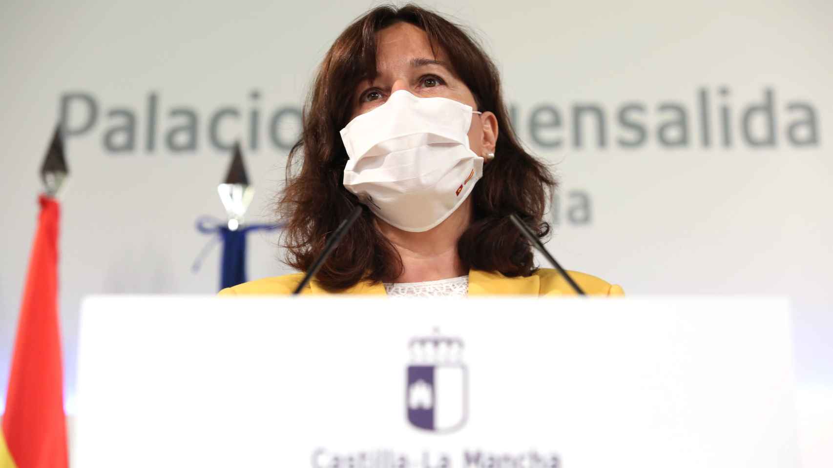 Blanca Fernandez, portavoz del Gobierno de Castilla-La Mancha.