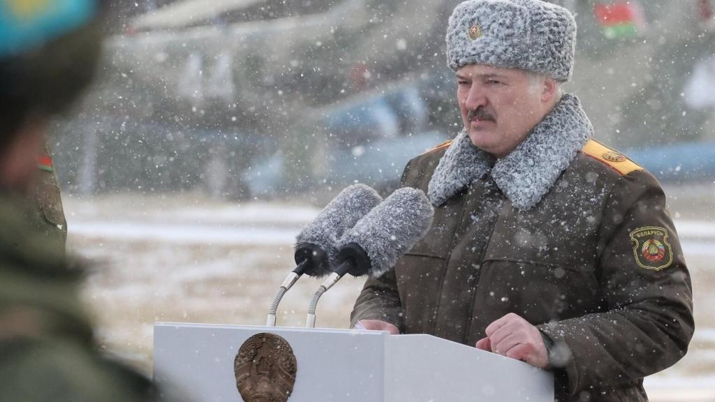 El presidente de Bielorrusia, Alexander Lukashenko.