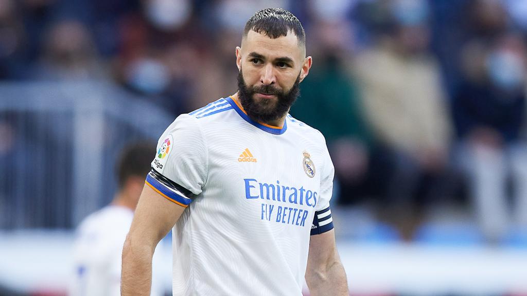 Karim Benzema, en el partido frente al Elche