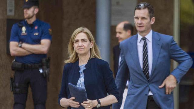 La infanta Cristina de Borbón e Iñaki Urdangarín.