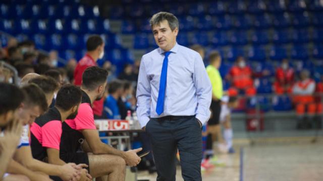 Juanlu Alonso, entrenador del Manzanares Quesos El Hidalgo.