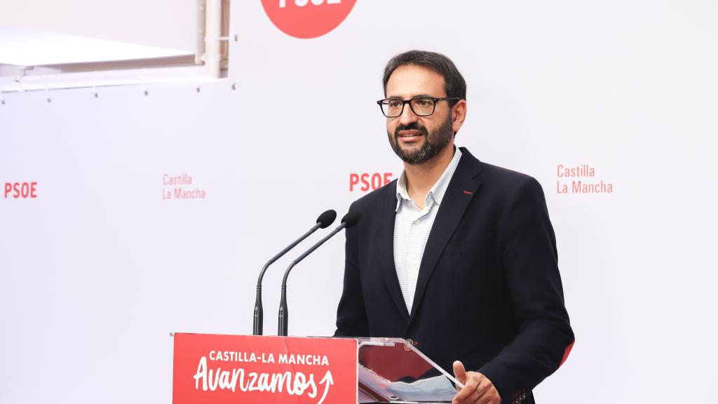 Sergio Gutiérrez, secretario de Organización del PSOE CLM. Foto: PSOE CLM