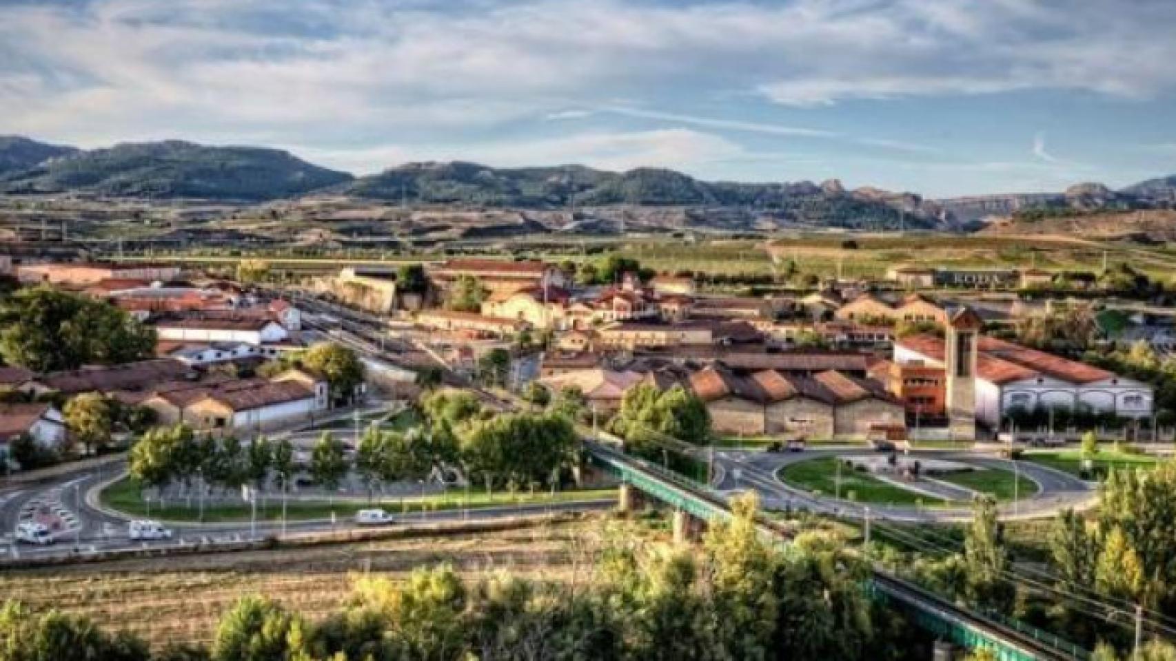 El barrio de la Estación, en Haro, es la zona con más concentración de bodegas centenarias del mundo. FOTO: Ayuntamiento de Haro.