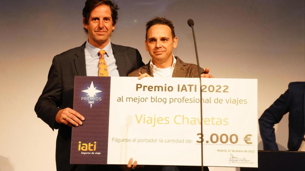 El blog de viajes Chavetas, de los coruñeses Paula e Isaac, gano uno de los premios.