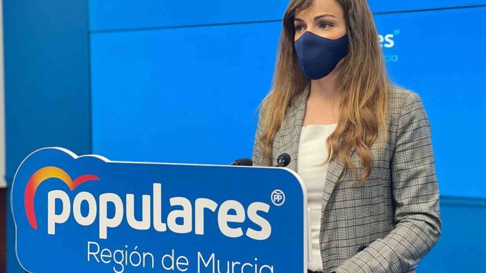 Rebeca Pérez, portavoz del PP en el Ayuntamiento de Murcia.