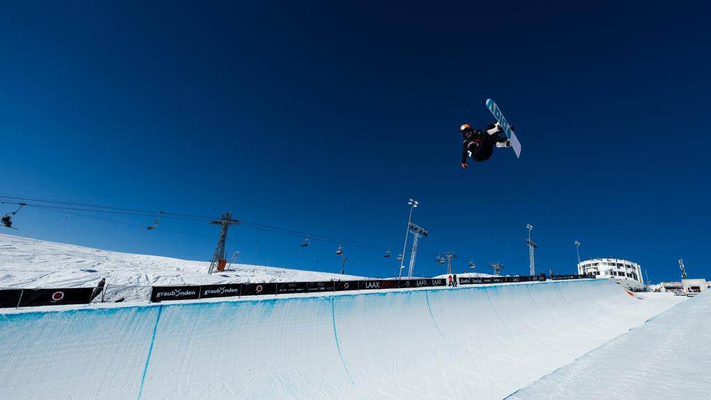 La deportista española de snowboard, Queralt Castellet