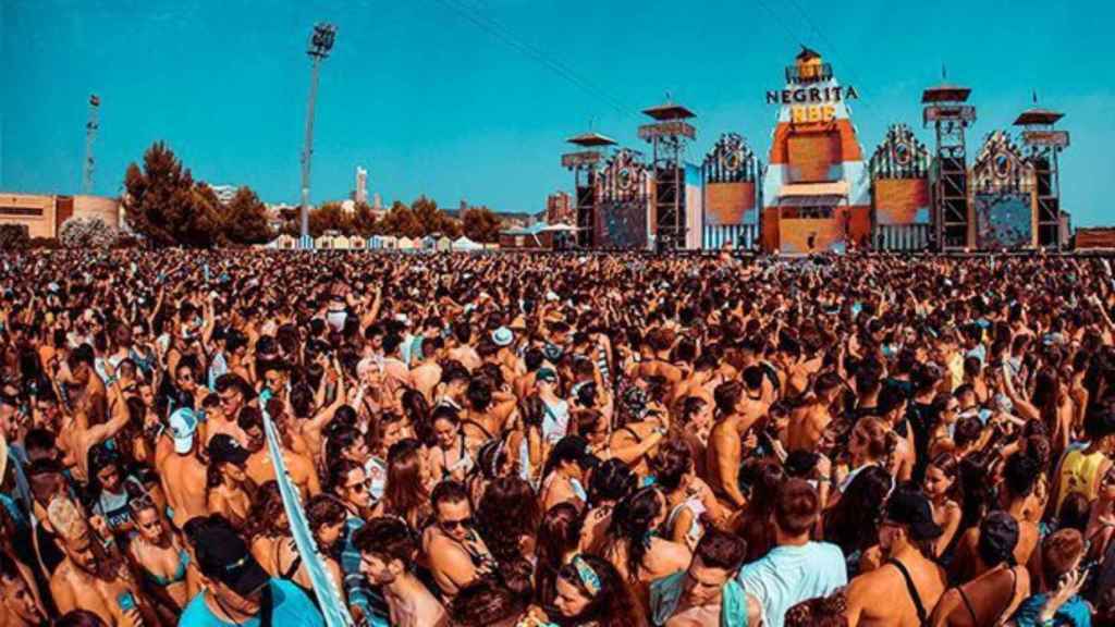 Imagen de una edición pasada del Reggaeton Beach Festival.