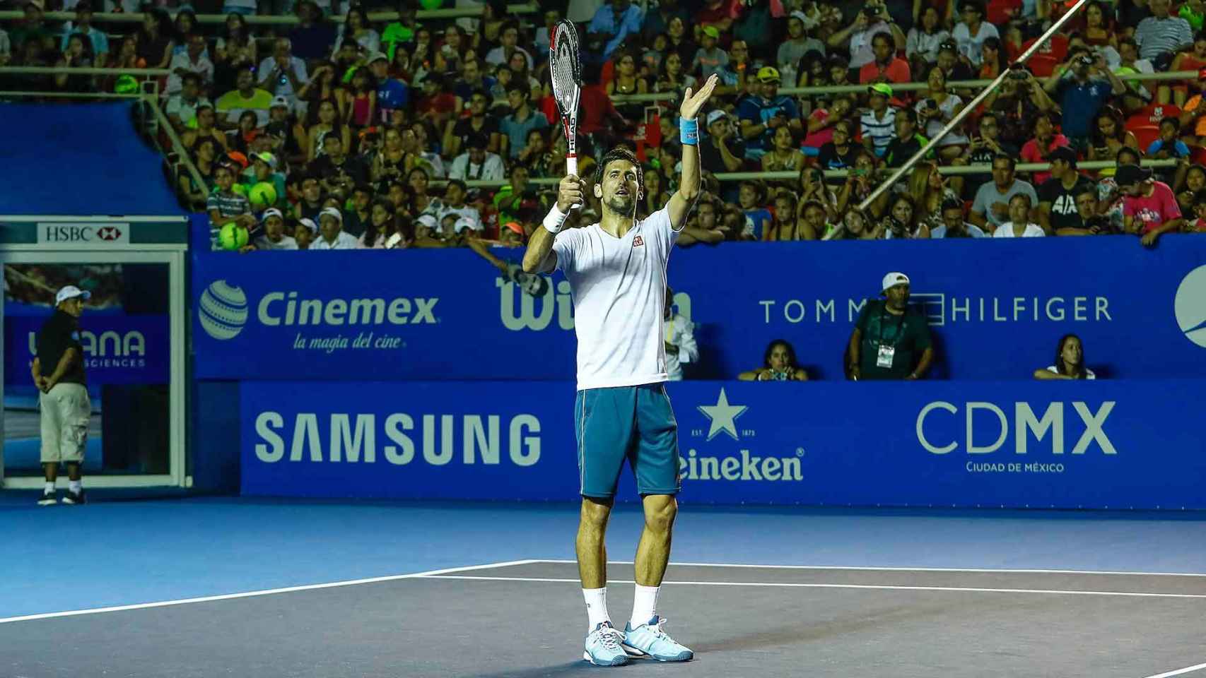 Novak Djokovic, en Acapulco.