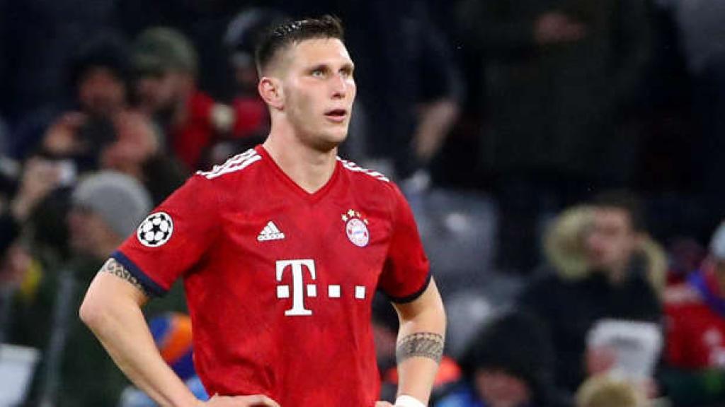 Niklas Süle, en un partido del Bayern Múnich en la temporada 2021/2022