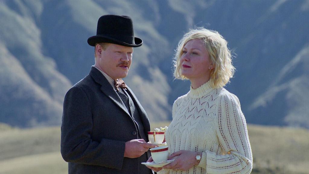 Jesse Plemons y Kirsten Dunst, pareja en la ficción y la vida real.