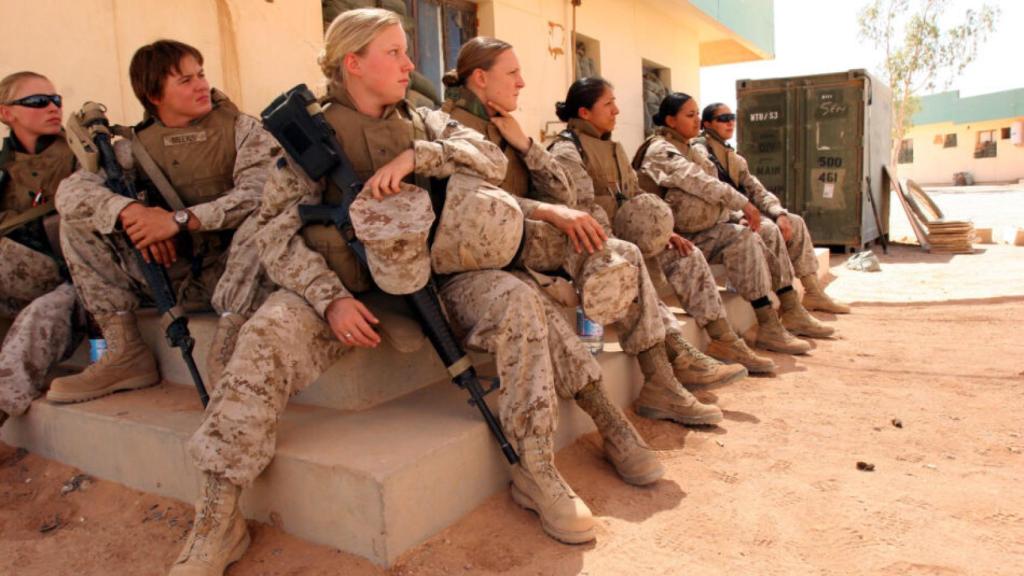 Mujeres militares del ejército de Estados Unidos. Reuters