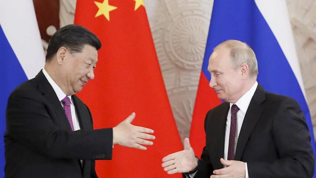 Vladimir Putin y Xi Jinping en una imagen de archivo.
