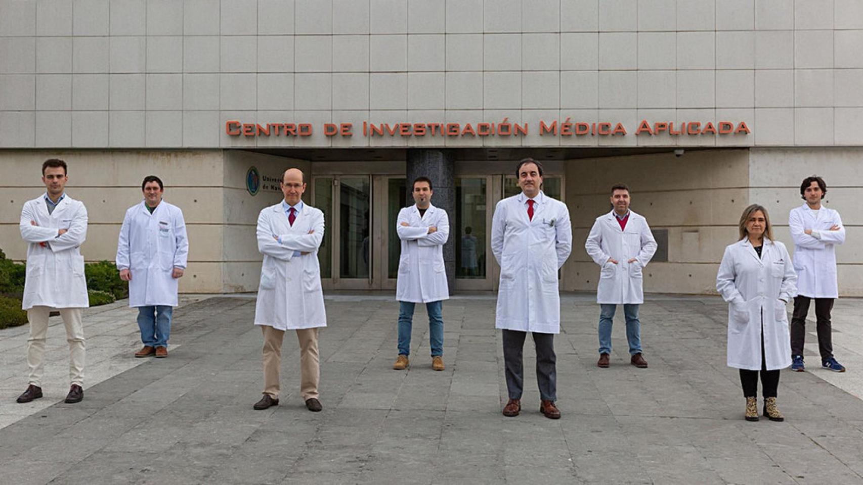 Investigadores del Centro de Investigación Médica Aplicada.