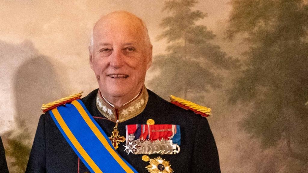 Harald de Noruega en una imagen de archivo tomada en noviembre de 2021.