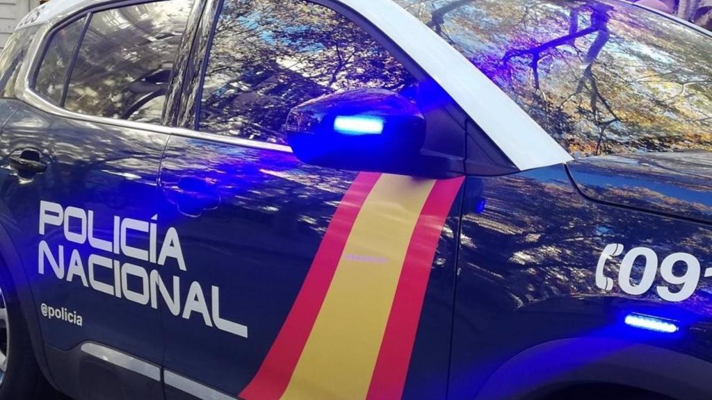 un vehículo de la Policía Nacional, en una foto.