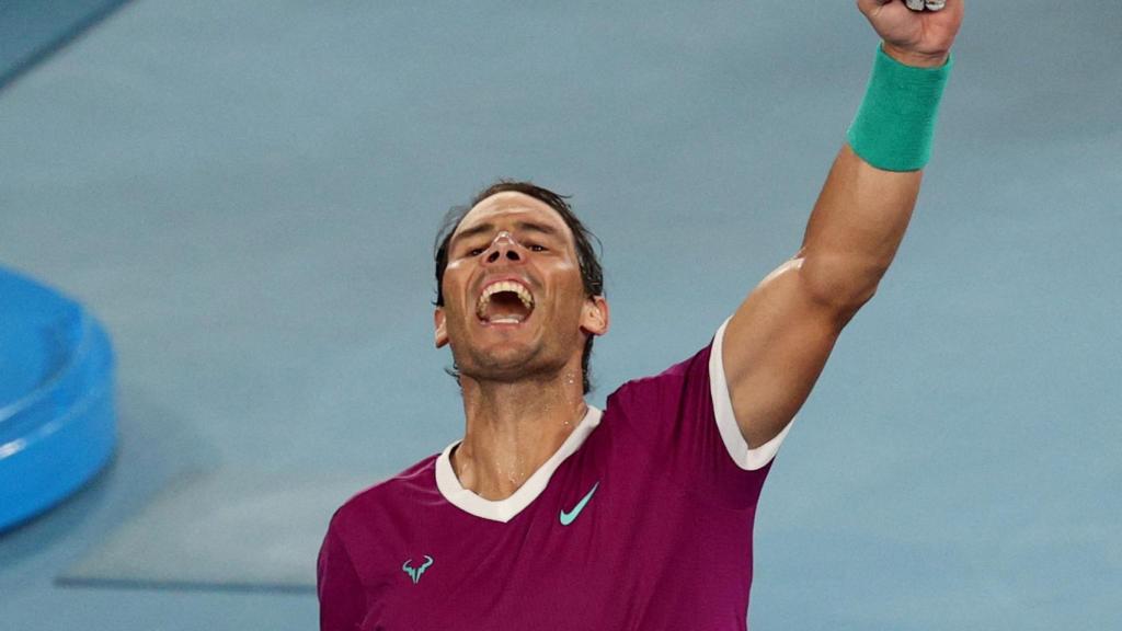 Nadal, tras pasar a la final del Abierto de Australia.