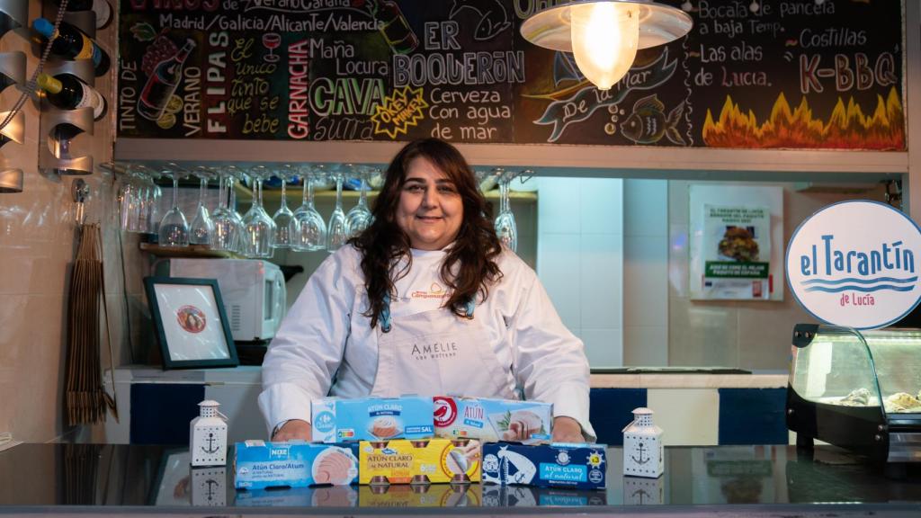 Los cinco atunes en lata al natural probados por Lucía Mora, cocinera profesional de El Tarantín de Lucía.