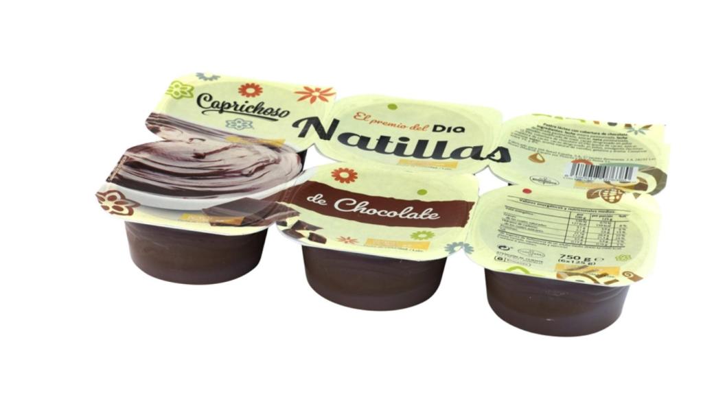 Natillas de chocolate Caprichoso