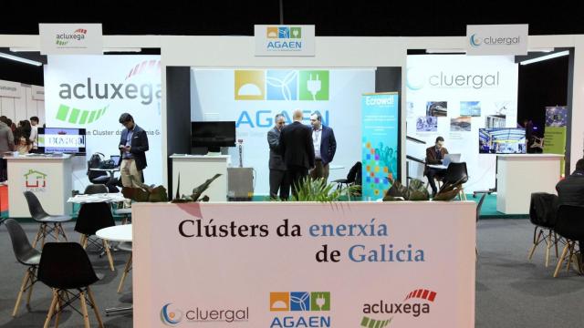 Stand de los clústeres gallegos en la pasada edición de la feria.