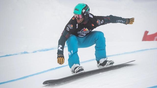 Lucas Eguibar durante una prueba de la Copa del Mundo